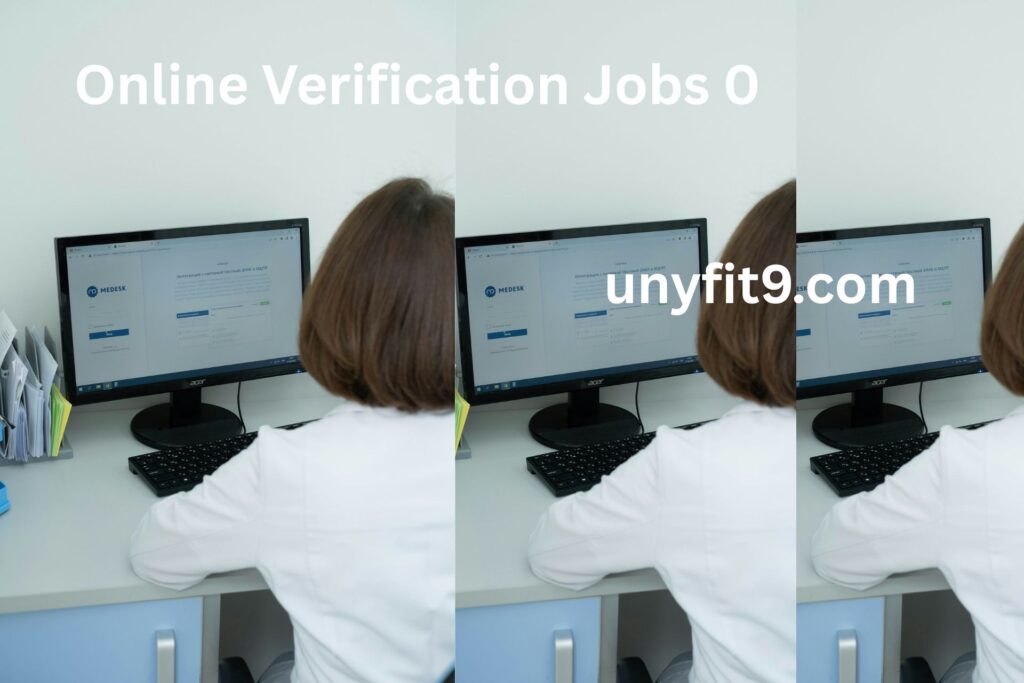 Online Verification Jobs