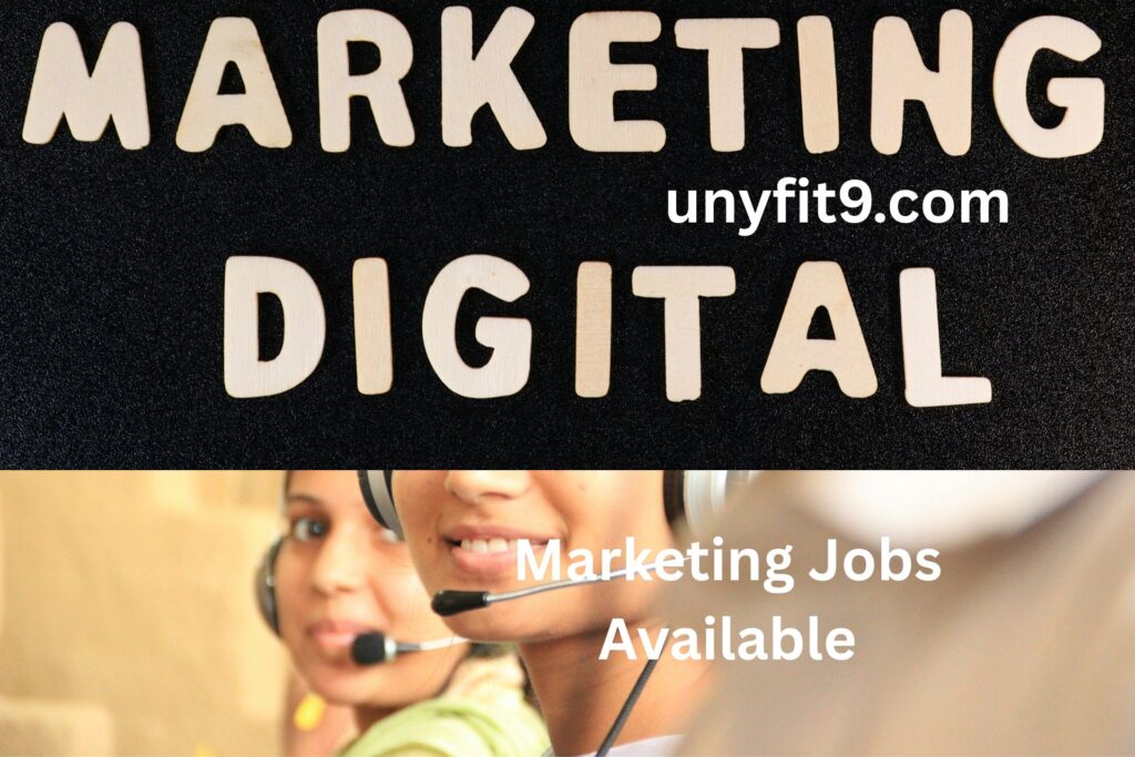 Marketing Jobs Available